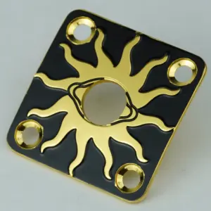 Stainless Steel Guitar Jack Plate GJ011 16 S2af5437e8a5640a2920912a57076382ew