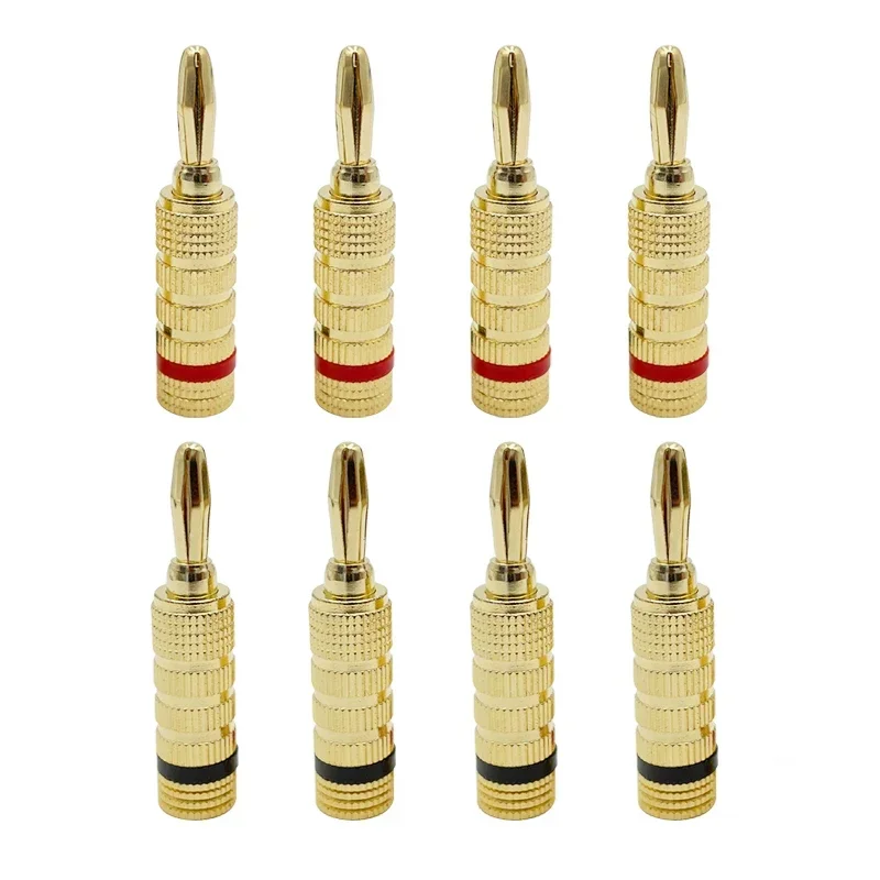 8-Piece 24K Gold-Plated Banana Plug Set for Audio 7 8-Piece 24K Gold-Plated Banana Plug Set for Audio - Image 7