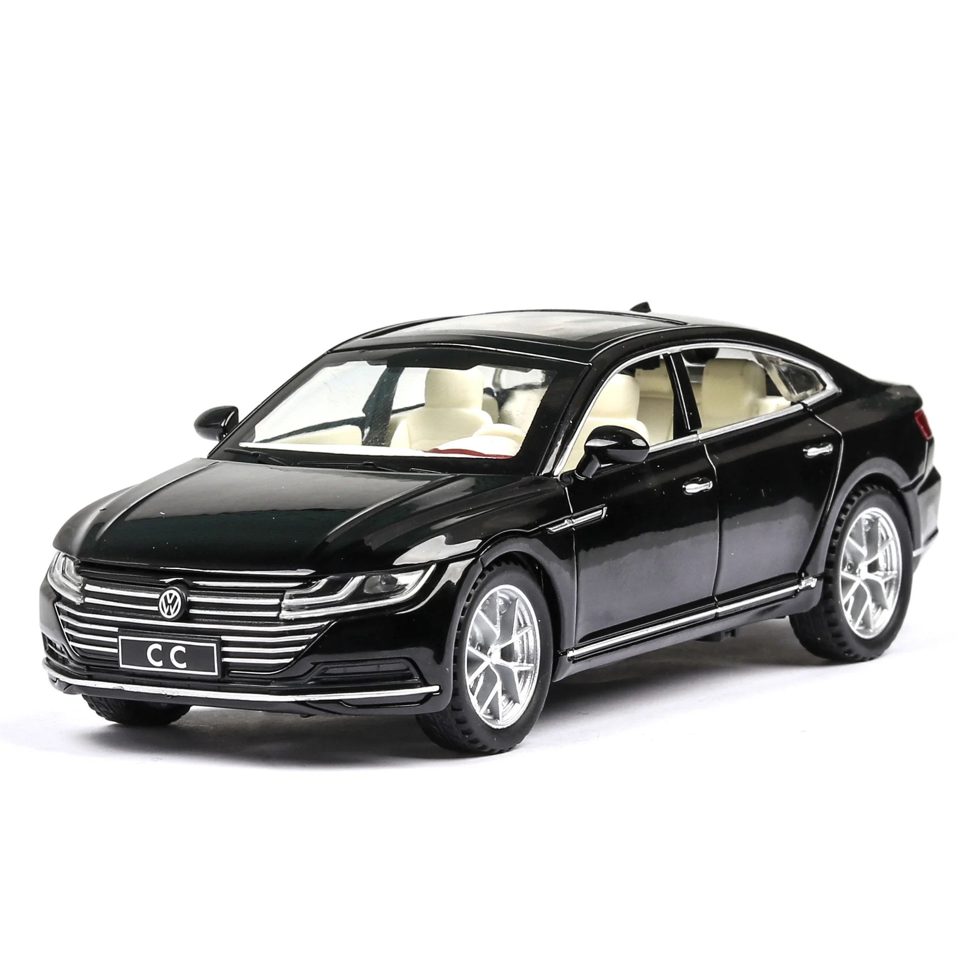 White 1:32 Scale Volkswagen CC Diecast Model 8 White 1:32 Scale Volkswagen CC Diecast Model - Image 8