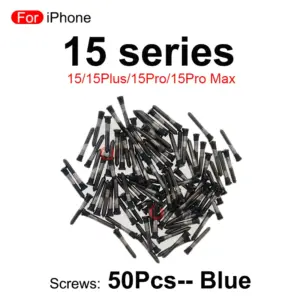 Set of 50 Black Screws for iPhone 15 Series 9 S2b12c107c2284bc996bb134c2454755aN