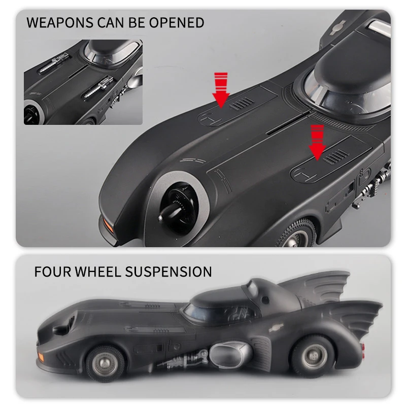 1/18 Batmobile Diecast Collectible Model 5 1/18 Batmobile Diecast Collectible Model - Image 5