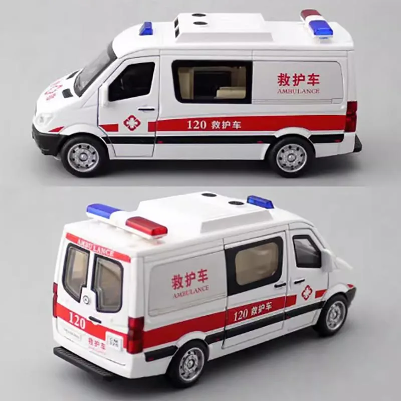1/32 Scale Diecast Ambulance Model 2 1/32 Scale Diecast Ambulance Model - Image 2