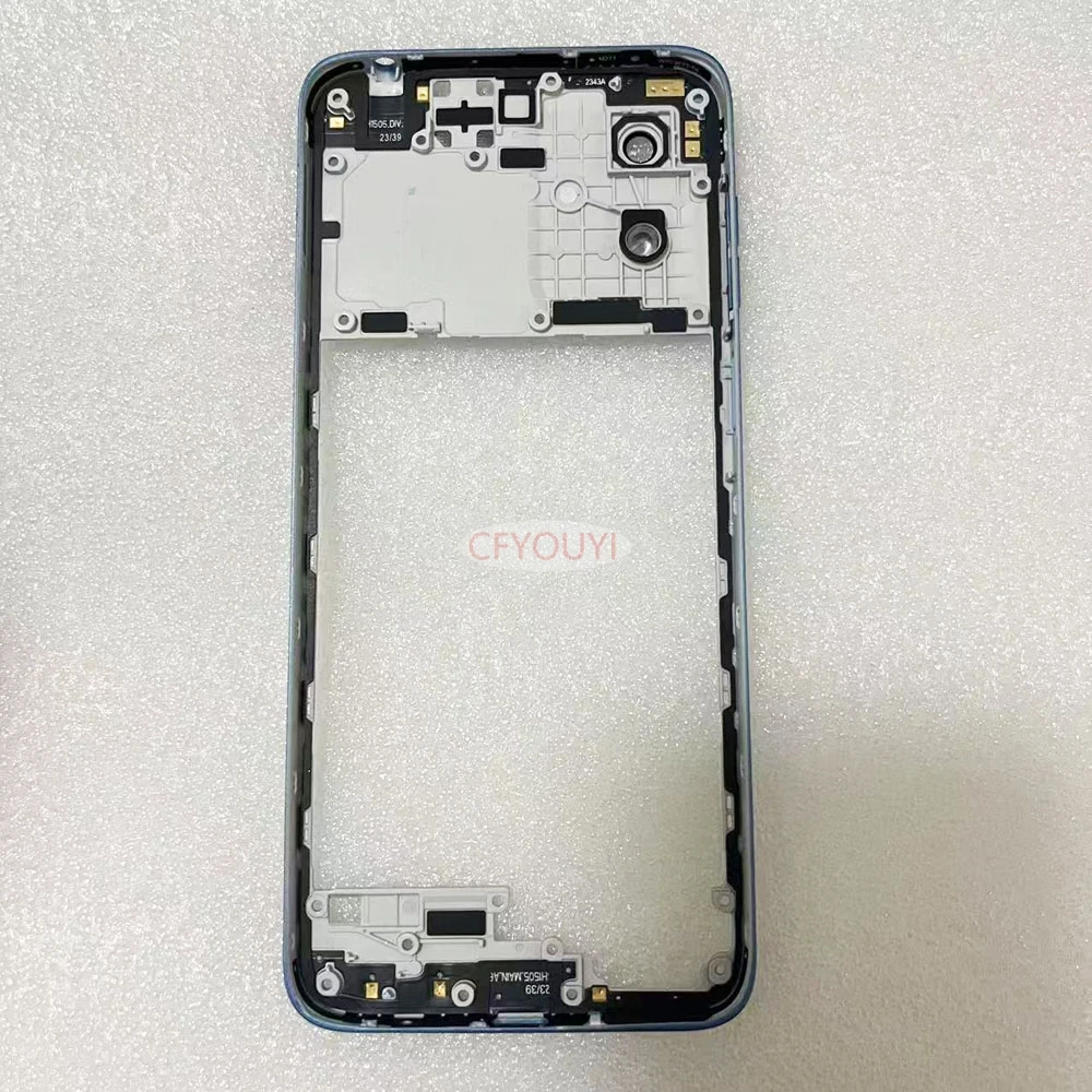 Blue Middle Frame for Moto G Play 2024 2 Blue Middle Frame for Moto G Play 2024 - Image 2