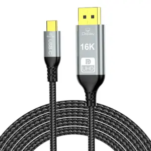 USB-C to DisplayPort 2.1 Cable 16K 40Gbps 2m