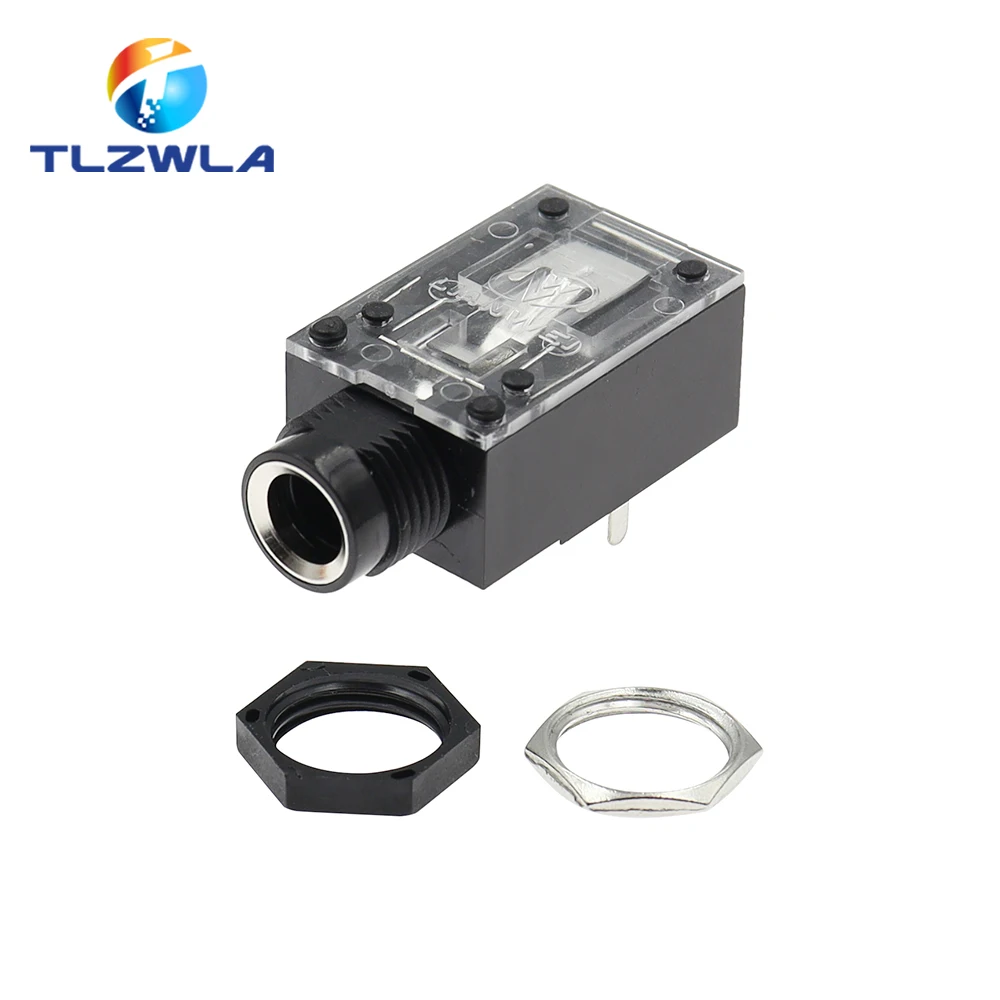 6.35mm Double-Channel Microphone Socket Set (5 pcs) 4 6.35mm Double-Channel Microphone Socket Set (5 pcs) - Image 4