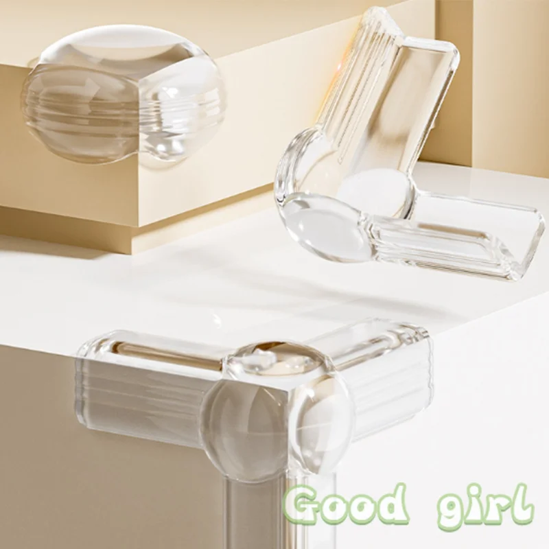 Transparent Corner Protectors Set for Furniture 3 Transparent Corner Protectors Set for Furniture - Image 3