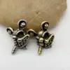 Smoking Skull Rat Brass Paracord Bead for Jewelry