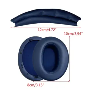 Sony WH-XB910N Replacement Earpads in Black and Blue 14 S2b8c97c7eba543eb9c7cdf8056fa8f293