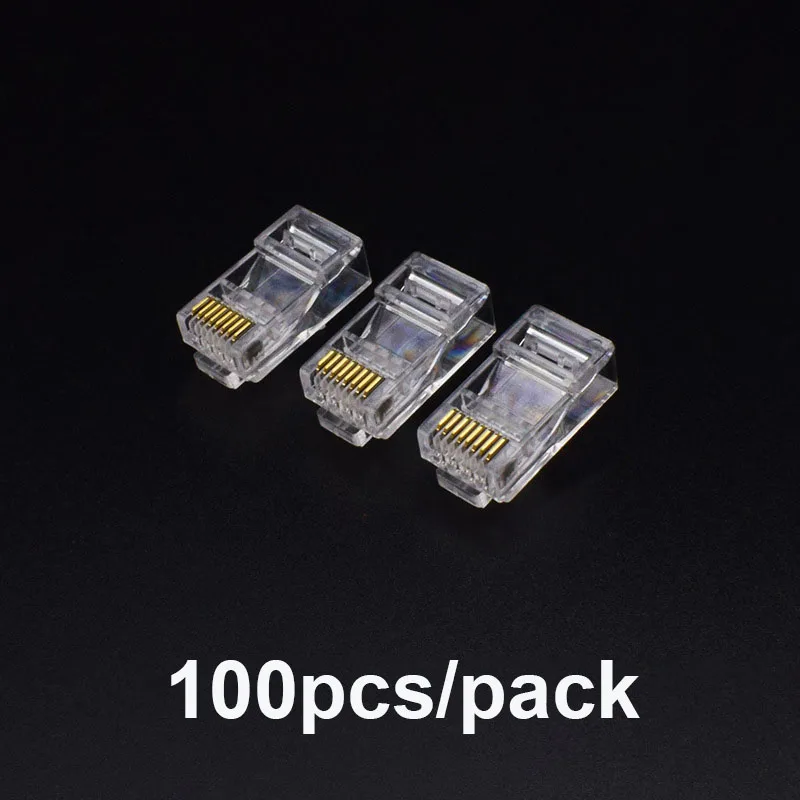 Transparent RJ45 Network Connector Modules (20/50/100 pcs) 9 Transparent RJ45 Network Connector Modules (20/50/100 pcs) - Image 9
