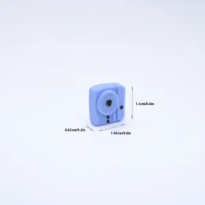 Pastel Blue Miniature Camera for Dollhouses 17 S2bc174f1a5f746aeb3b616d2a149e7e7D
