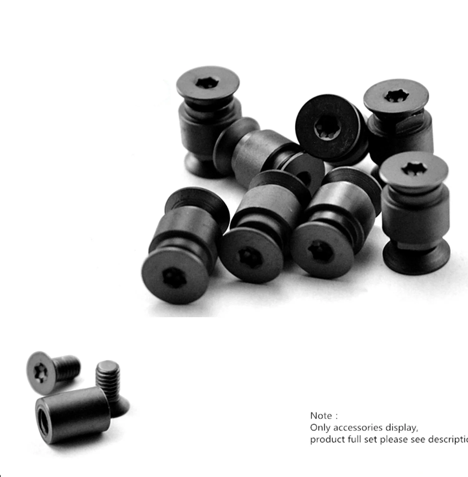 Titanium Screw Set for Spyderco C81 Paramilitary 2 6 Titanium Screw Set for Spyderco C81 Paramilitary 2 - Image 6