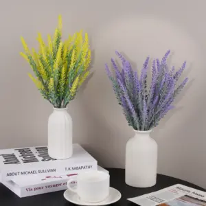 Artificial Lavender Flower Set for Home Decor 12 S2bebf6437913481eb6e337629602b7c3F