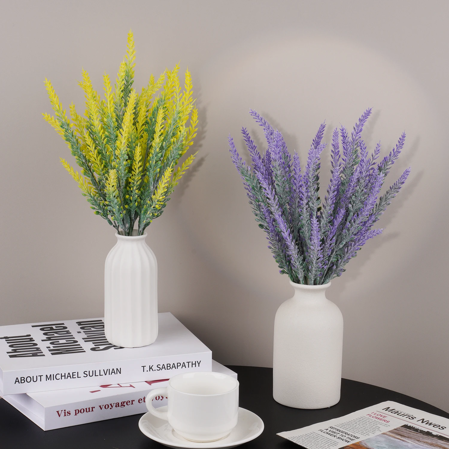 Artificial Lavender Flower Set for Home Decor 3 Artificial Lavender Flower Set for Home Decor - Image 3