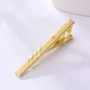 Gold Metal Tie Clip for Men 13 S2bedc407606e47d8985f3e05f56eef86M