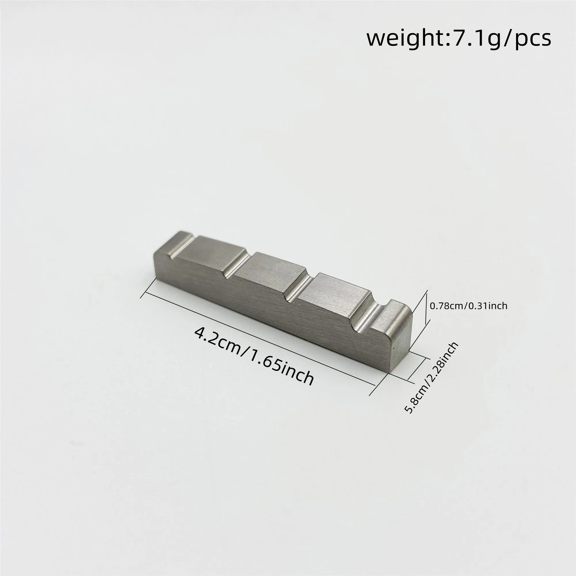 Titanium Guitar Bridge for Precise Tuning 6 Titanium Guitar Bridge for Precise Tuning - Image 6
