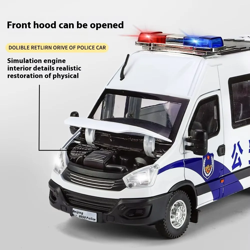 Iveco SWAT Police Model 1:24 Diecast 6 Iveco SWAT Police Model 1:24 Diecast - Image 6