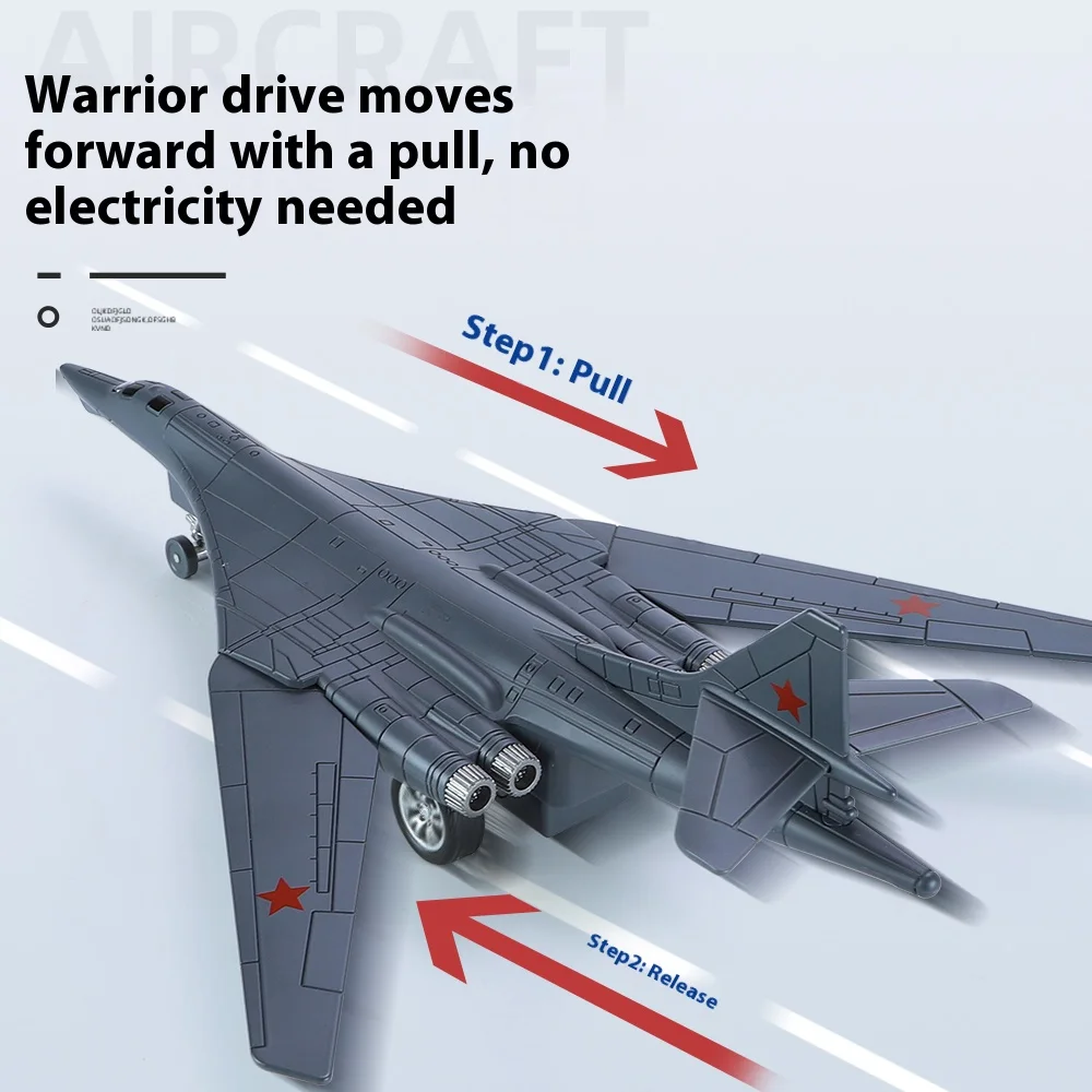 1/200 Scale TU-160 Bomber Diecast Model 5 1/200 Scale TU-160 Bomber Diecast Model - Image 5