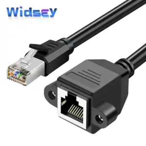 Shielded RJ45 Cat6A Network Extension Cable