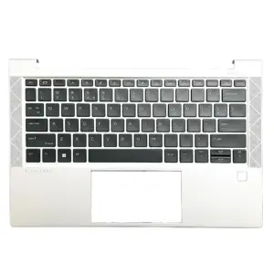 Silver Top Case Keyboard Assembly for HP EliteBook G7-G11