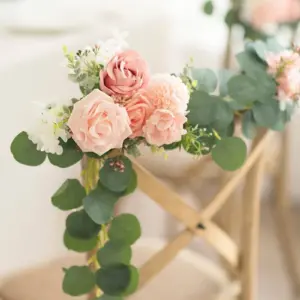 Vibrant Pink Dahlia Artificial Flower Set 8 S2c61510b5c624dd5a63c0f486f0ca652c