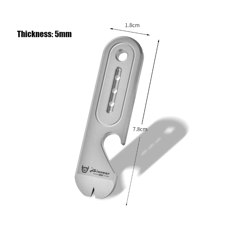 Titanium Multifunctional Outdoor Tool Set 5 Titanium Multifunctional Outdoor Tool Set - Image 5