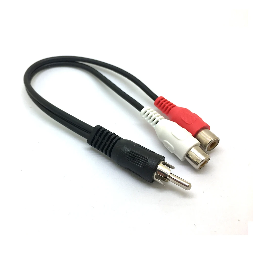 RCA Stereo Splitter Cable 20cm 3 RCA Stereo Splitter Cable 20cm - Image 3