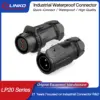 Industrial Waterproof LP20 Connector Set