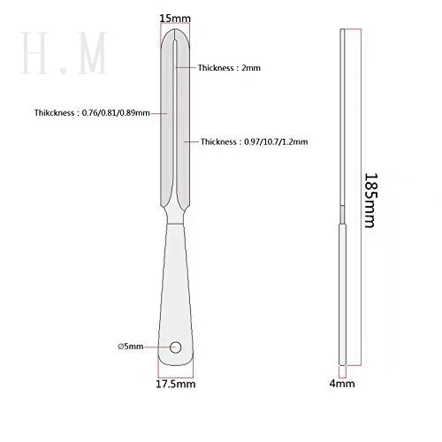 Vibrant 3-Piece Guitar File Set 5 Vibrant 3-Piece Guitar File Set - Image 5