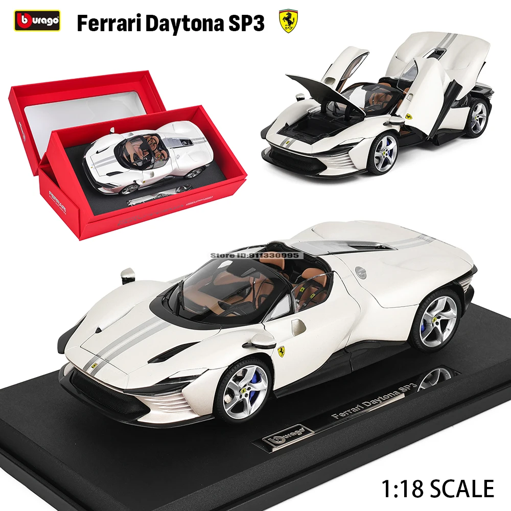 1:18 Scale Ferrari Daytona SP3 Diecast Model 8 1:18 Scale Ferrari Daytona SP3 Diecast Model - Image 8