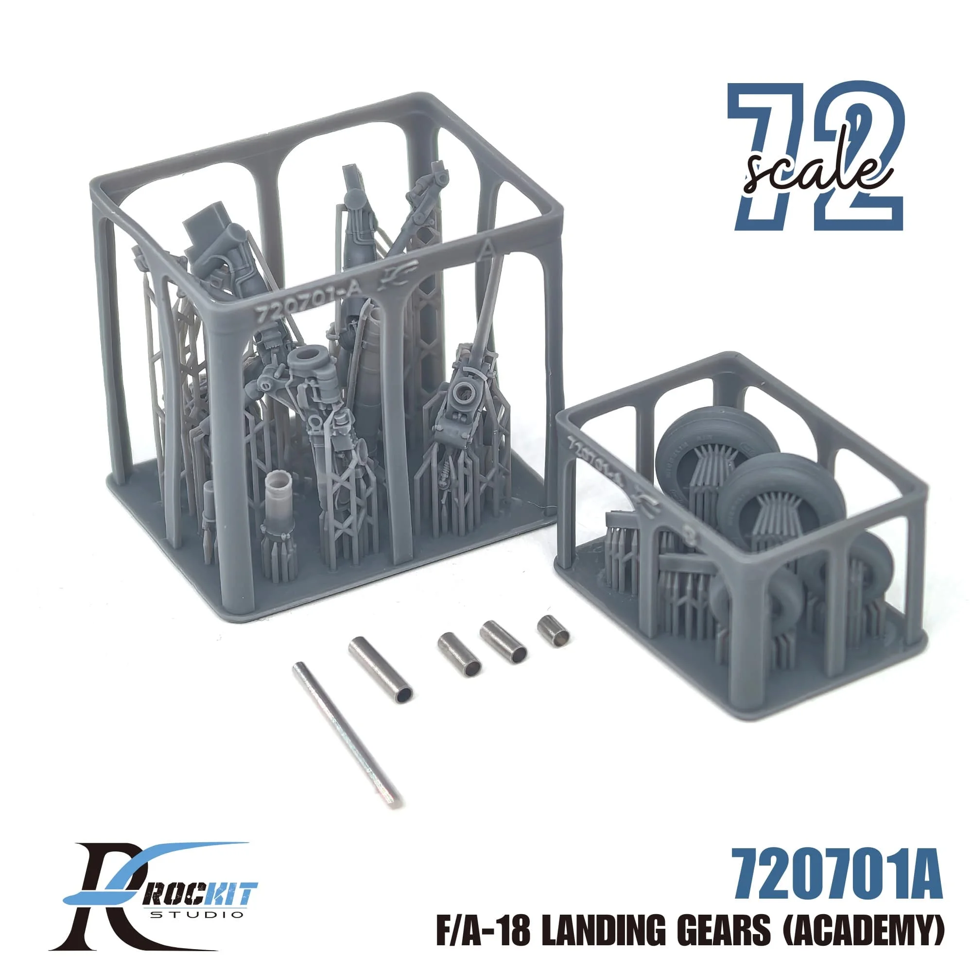F/A-18 Super Hornet 1/72 Landing Gear Set 3 F/A-18 Super Hornet 1/72 Landing Gear Set - Image 3