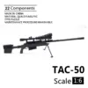 1:6 Scale TAC-50 Sniper Rifle Replica