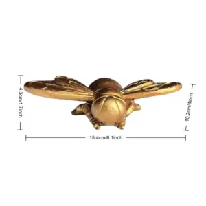 Gold Bee Sculpture for Home Decor 12 S2ce5a9adb5824aa88bdc878332bb99caM