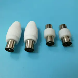 RF Coaxial Adapter Set for TV and CCTV 13 S2d630f597c7e405cad8760e70c2e6239P