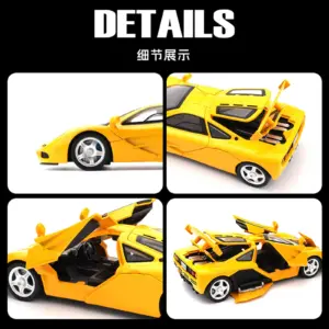 Vibrant Yellow 1:32 Diecast Supercar Model 13 S2d778e35e7d34ca4a111e87c870170624