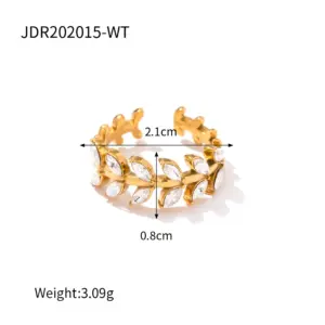 Stainless Steel Zircon Star Ring Set for Women 19 S2d7e4e6e263b40b19ad6c439939cbf62y 3