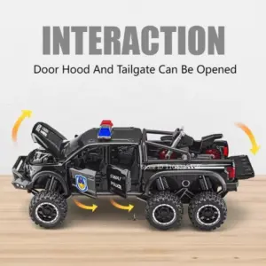 Rugged Police Off-Road Diecast Model 13 S2dcc4258c98f4281b4308c6f7377c05aP