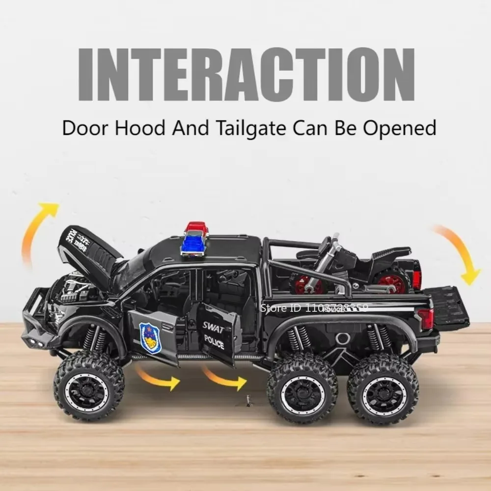 Rugged Police Off-Road Diecast Model 4 Rugged Police Off-Road Diecast Model - Image 4