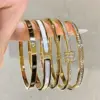 Gold-Plated Bangle Bracelet for Women