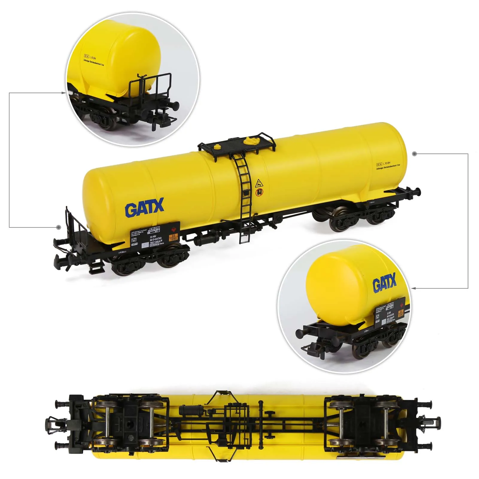 HO Scale Oil Tank Car Collection Model C8768 4 HO Scale Oil Tank Car Collection Model C8768 - Image 4