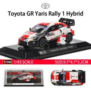 Toyota GR Yaris Rally1 Hybrid 1:43 Diecast Model 17 S2df8104ff0574d6cbf63a9685f5ce822o