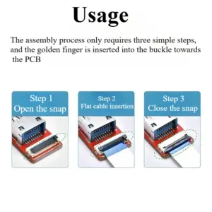HDMI FFC Cable for Raspberry Pi 4 12 S2e1a508721b44a9d872c4f542cffc774s