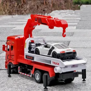 1:32 Alloy Rescue Trailer Model for Collectors