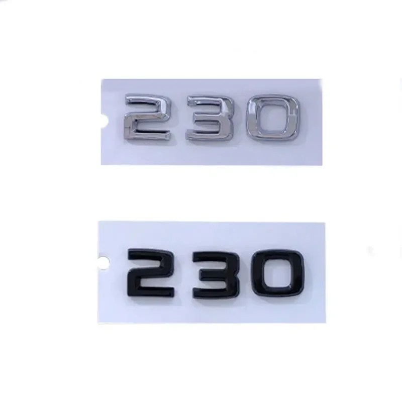 Skoda 230-380 TSI Badge Set for Rear Trunk 2 Skoda 230-380 TSI Badge Set for Rear Trunk - Image 2