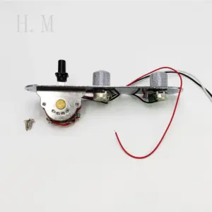 Prewired Telecaster Control Plate for Fender Guitars 10 S2e520a5643944e3797b4a307e521d174w