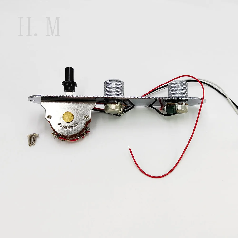 Prewired Telecaster Control Plate for Fender Guitars 2 Prewired Telecaster Control Plate for Fender Guitars - Image 2