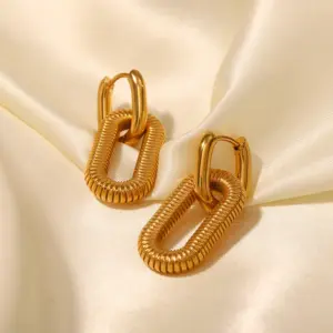 Stainless Steel Gold Hoop Earrings 9 S2e767c204aa9476bac801d07c1bbfde2C