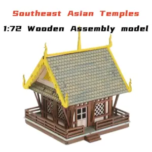 Southeast Asian Temple Assembly Model
