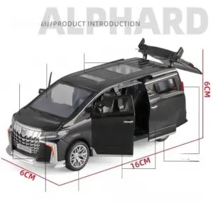 White Toyota Alphard 1:32 Diecast Model with Light & Sound 9 S2e7e3982400546ea977588c5b424c2abg