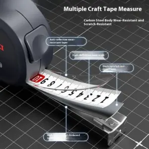 Xiaomi Electric Self-Locking Tape Measure 3/5/7.5m 12 S2e86f298c1c04ec4b06d4596d353d3d3B