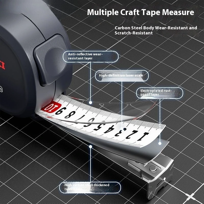 Xiaomi Electric Self-Locking Tape Measure 3/5/7.5m 3 Xiaomi Electric Self-Locking Tape Measure 3/5/7.5m - Image 3